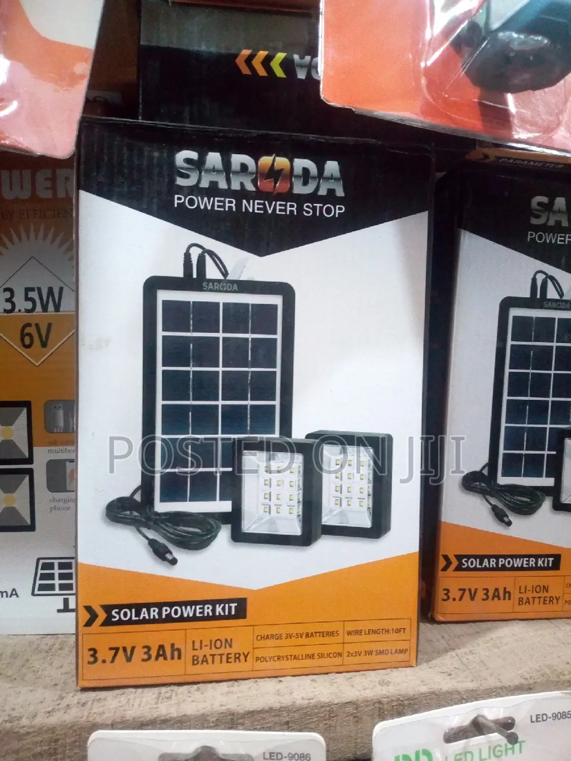 Saroda Solar Rechargable Light (Kit)
