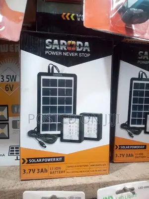 Saroda Solar Rechargable Light (Kit)
