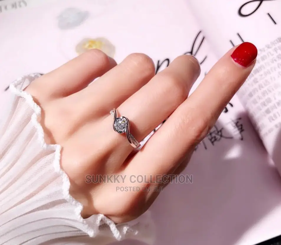 Engagement Ring - Classic Silver Proposal Band