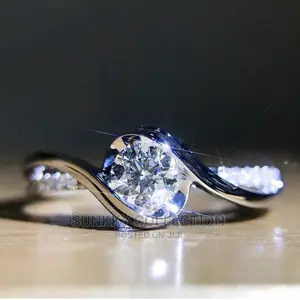 Engagement Ring - Classic Silver Proposal Band