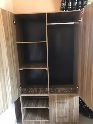 2doors Wardrobe Made With Imported Woods