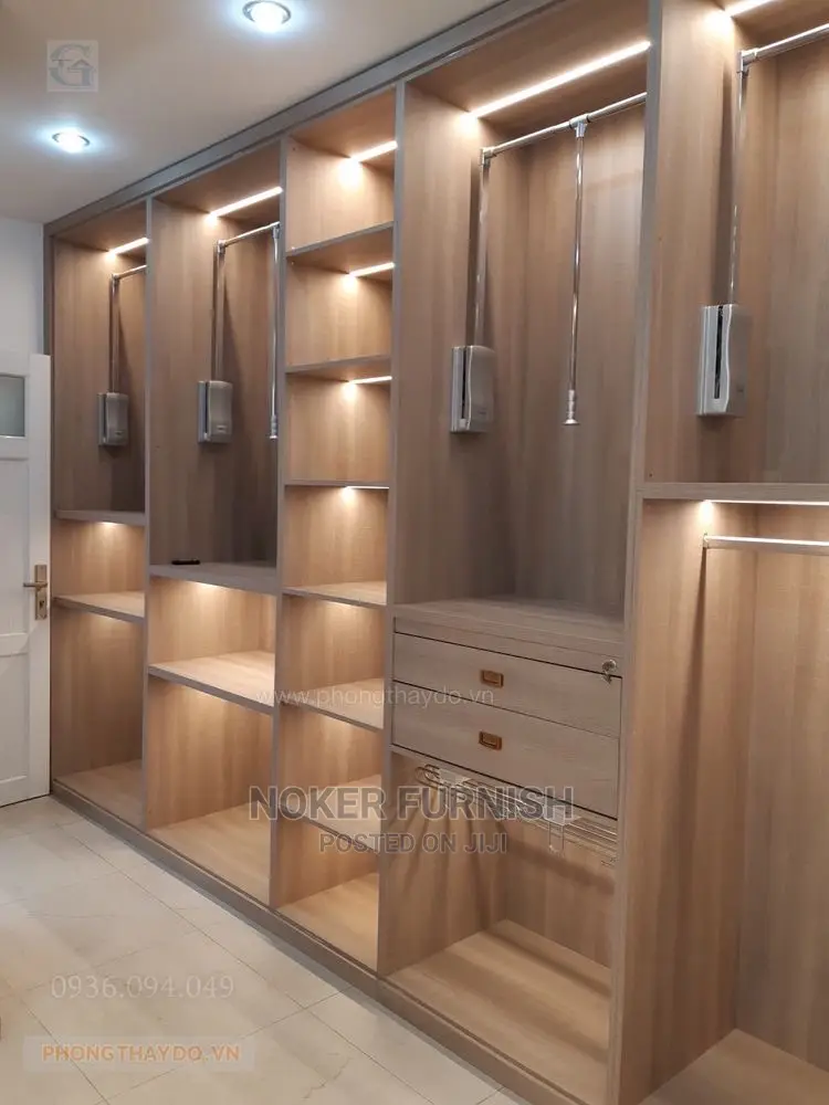 Luxury Closet With Light