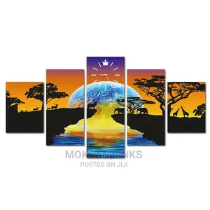 5 in 1 Exotic Canvas Wall Frame
