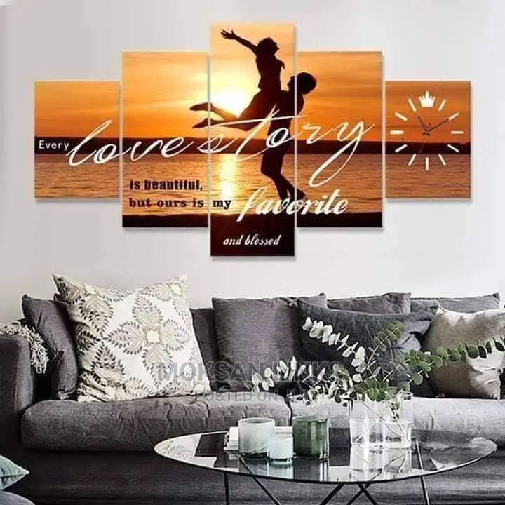 5 in 1 Exotic Canvas Wall Frame