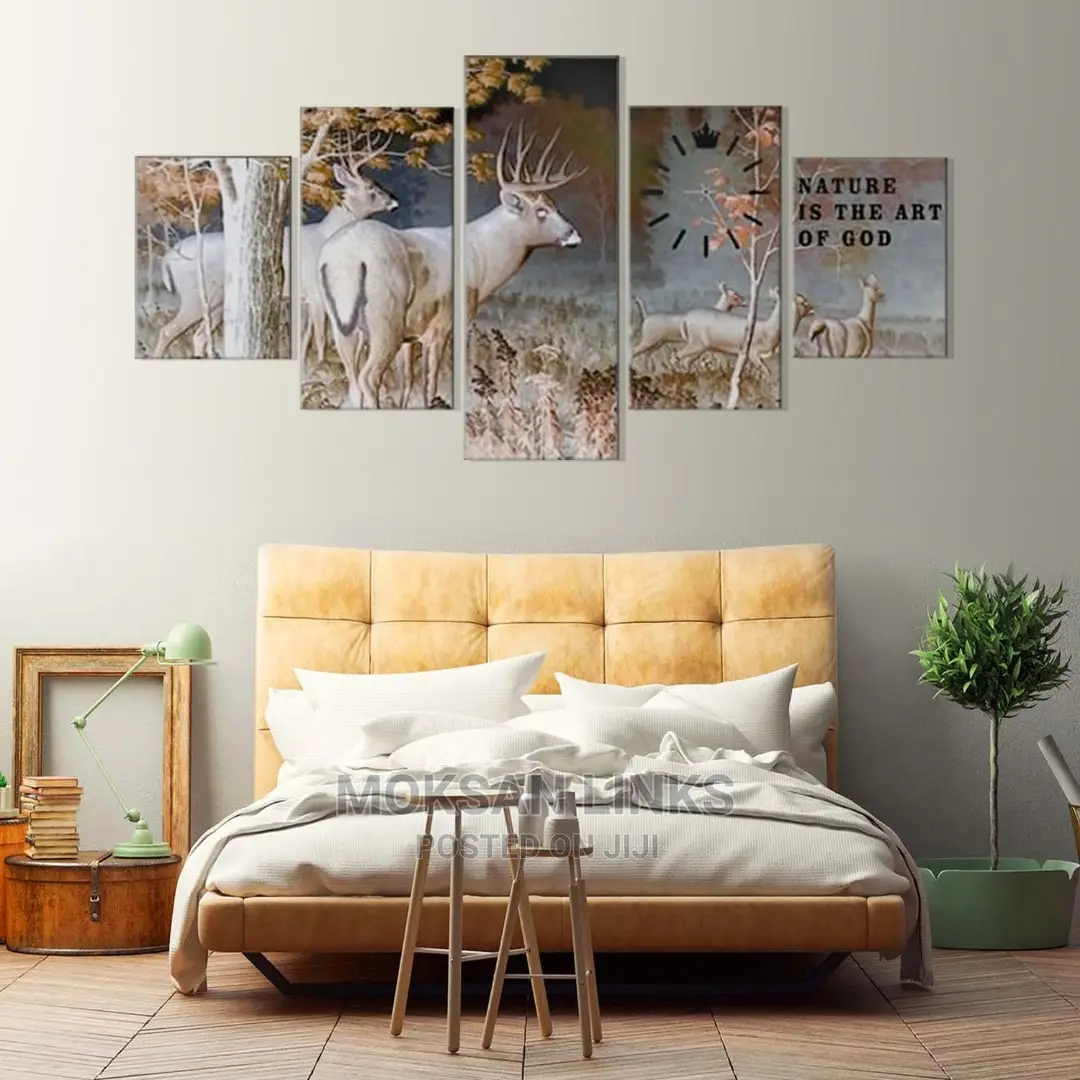 5 in 1 Exotic Canvas Wall Frame