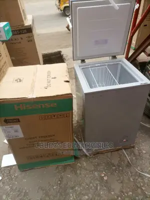 Brand New HISENSE 142L Chest Freezer/External/Silver Colour/