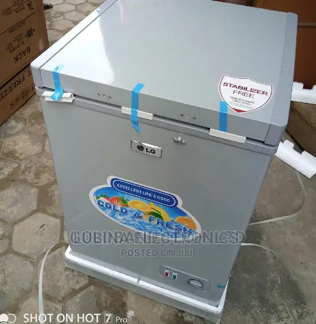 Brand New LG 200litter Chest Freezer/External/Silver Colour/
