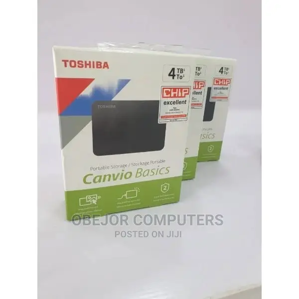 Toshiba Canvio Basics 4tb Portable Hard Drive