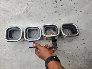 Exhaust Chrome Or Mouth For Toyota Land Cruiser Prado 2021
