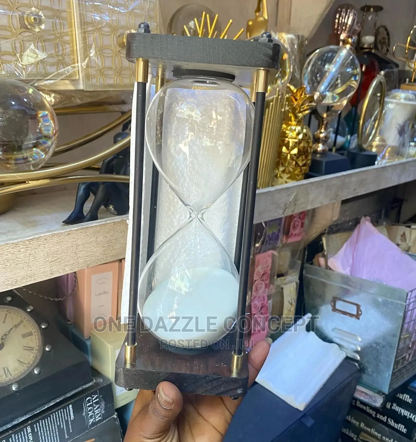 Black Hour Glass