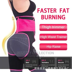 Photo - High Waist Trimmer Neoprene Shapewear Slimming Adjustable