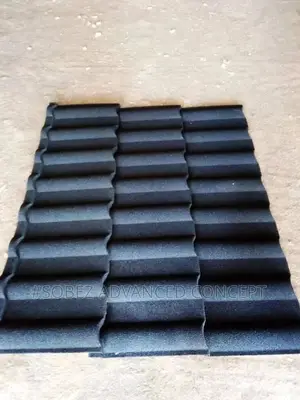 Black Milano Stone Roof Tiles Designs by Sobez Concept
