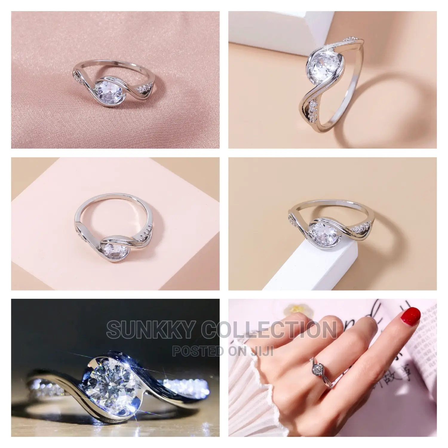 Engagement Ring - Classic Silver Proposal Band