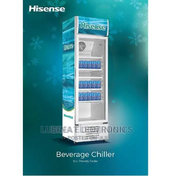 Brand New HISENSE SHOWCASE Freezer/Extenal Compressor/Silver