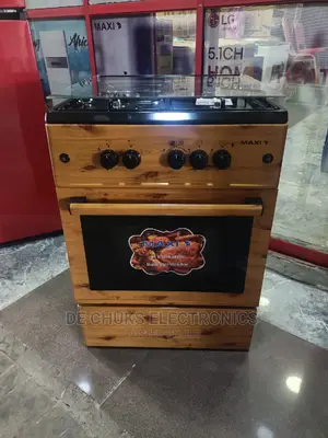Maxi Standing Gas Cooker With Oven (3 Gas 1 Electric)60/60