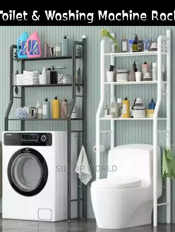 Toilet and Washing Machine Rack