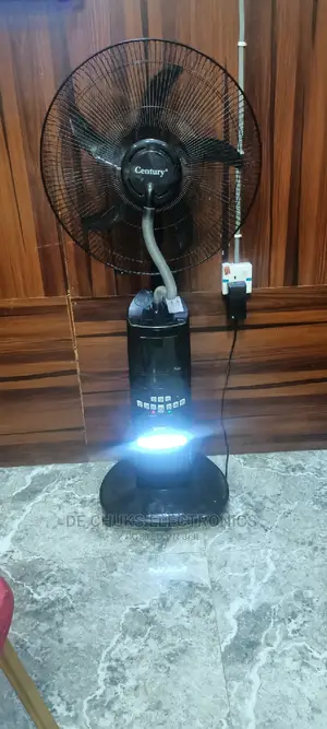 Century 18"Inches Rechargeable Water Mist Fan With LED Light