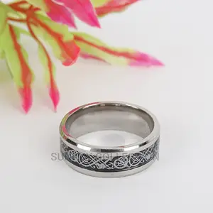 Vintage Silver Stainless Ring for Men
