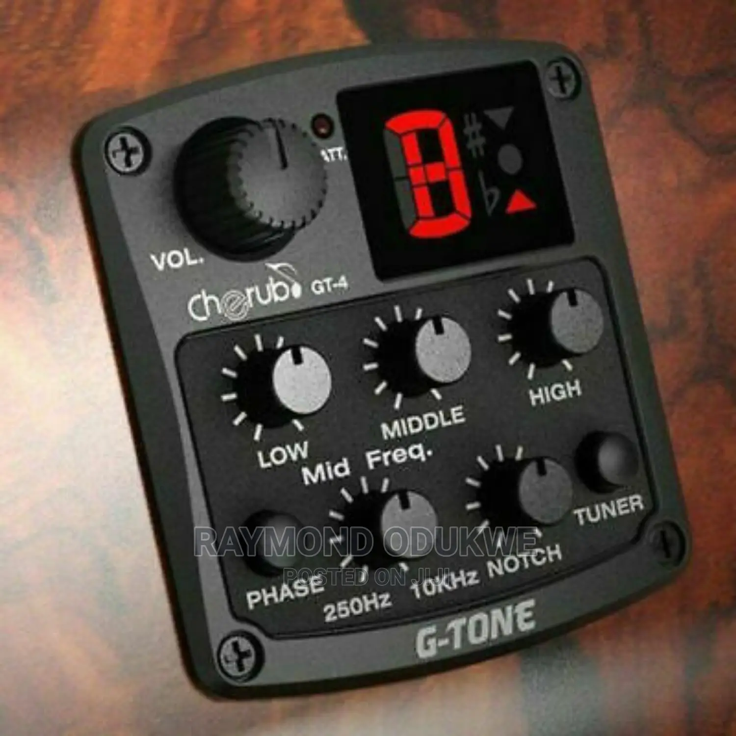 Acoustic Guitar Cromatic Pre Amp