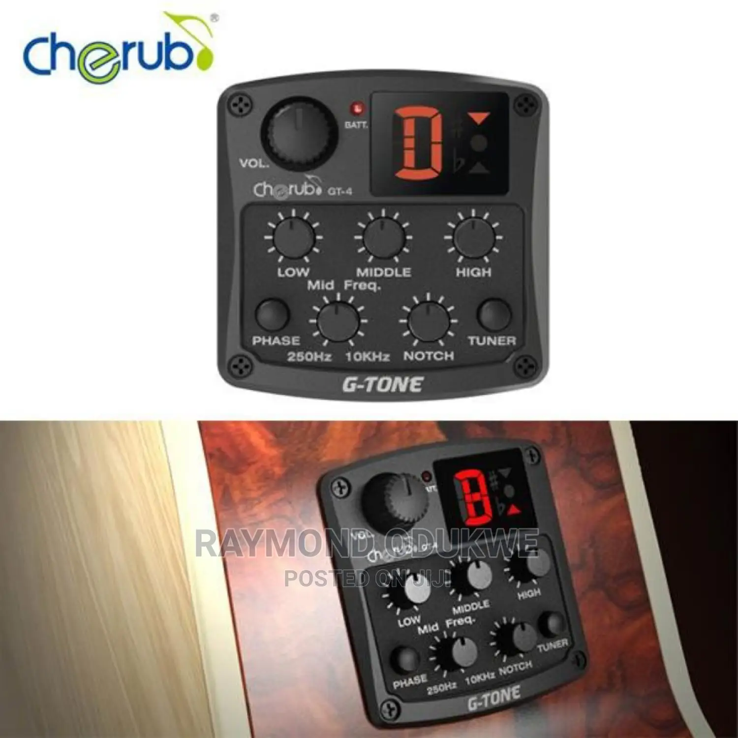 Acoustic Guitar Cromatic Pre Amp