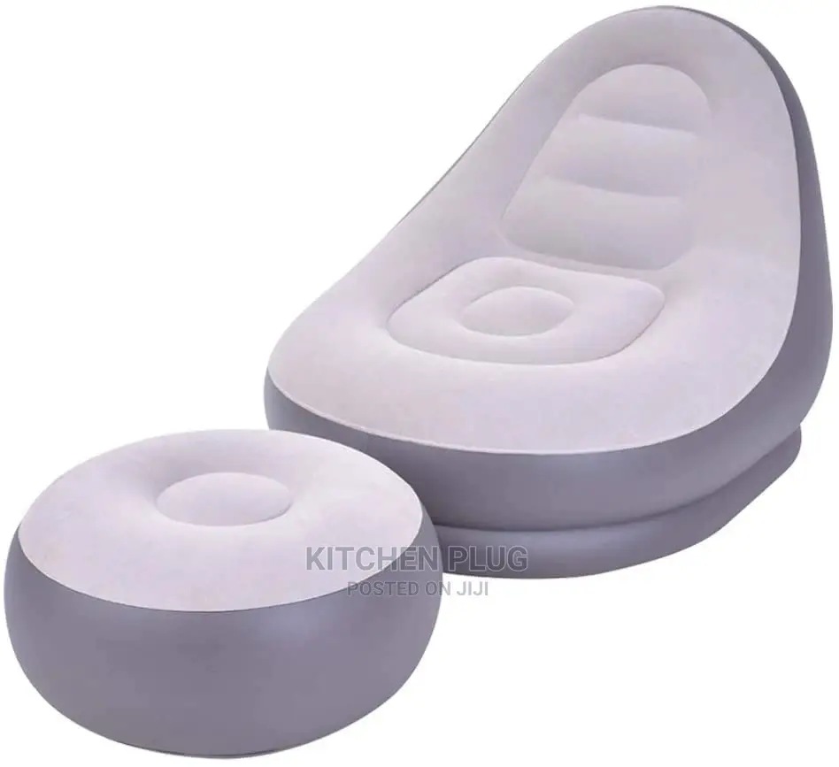 Deluxe Lounger With Foot Stool
