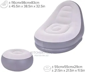 Deluxe Lounger With Foot Stool