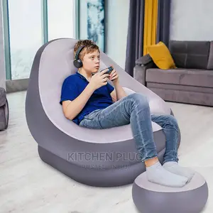 Deluxe Lounger With Foot Stool
