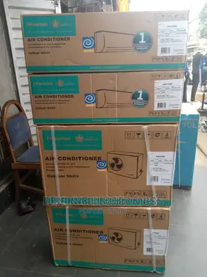 Brand New HISENSE 1HP INVERTER Split Unit Ac/100% Copper/