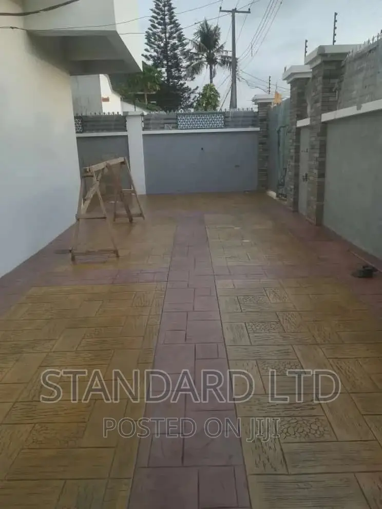 Modern Increte Stamping Floor