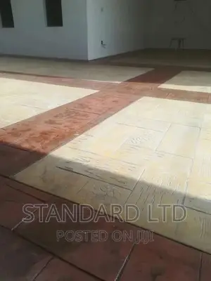 Modern Increte Stamping Floor