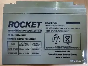 Rocket 26ah 12v Battery