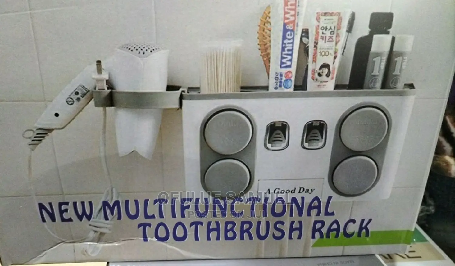 Multifunctional Toothbrush Rack