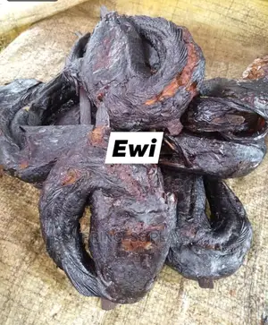 Dried Smoked Catfish, Shared RAM and Goat, Snails