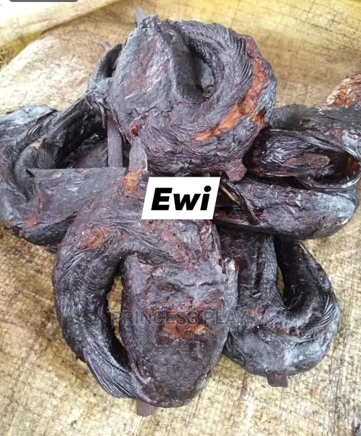 Dried Smoked Catfish, Shared RAM and Goat, Snails