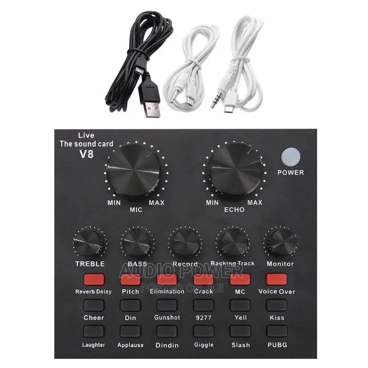 V8 Sound Card for Mobile Phones, Karaoke, and PC in Port-Harcourt ...