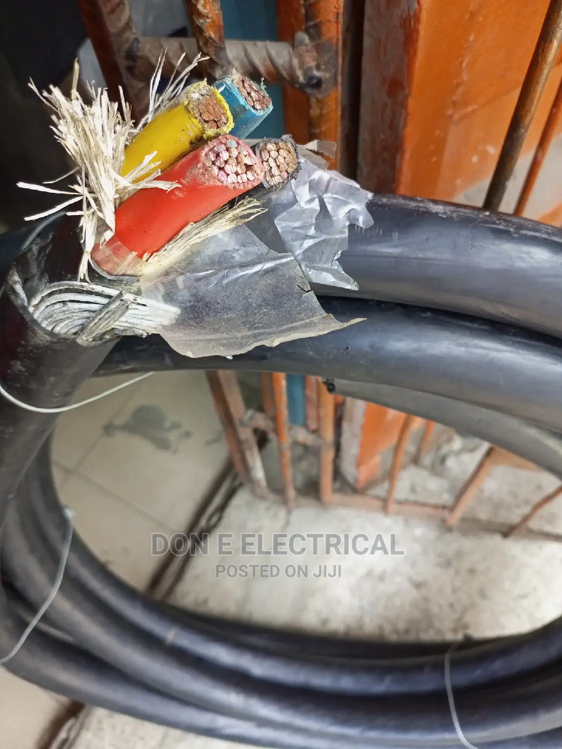 95mm 4core Amourd Cable