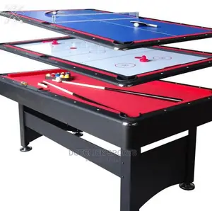 3-in-1 7ft Snooker Table, Snooker , Tennis, Air Hockey