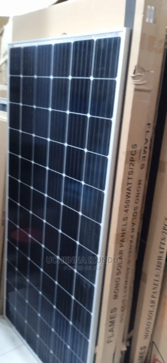 Quality 450watts Mono Crystalline Solar Panel.