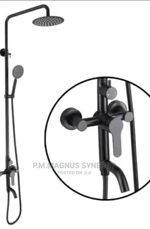England Standard Anti Rust Black Shower Mixer Tap.