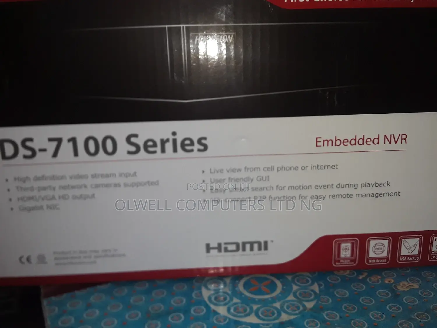 Hikvision 8 Channels Nvr With Poe