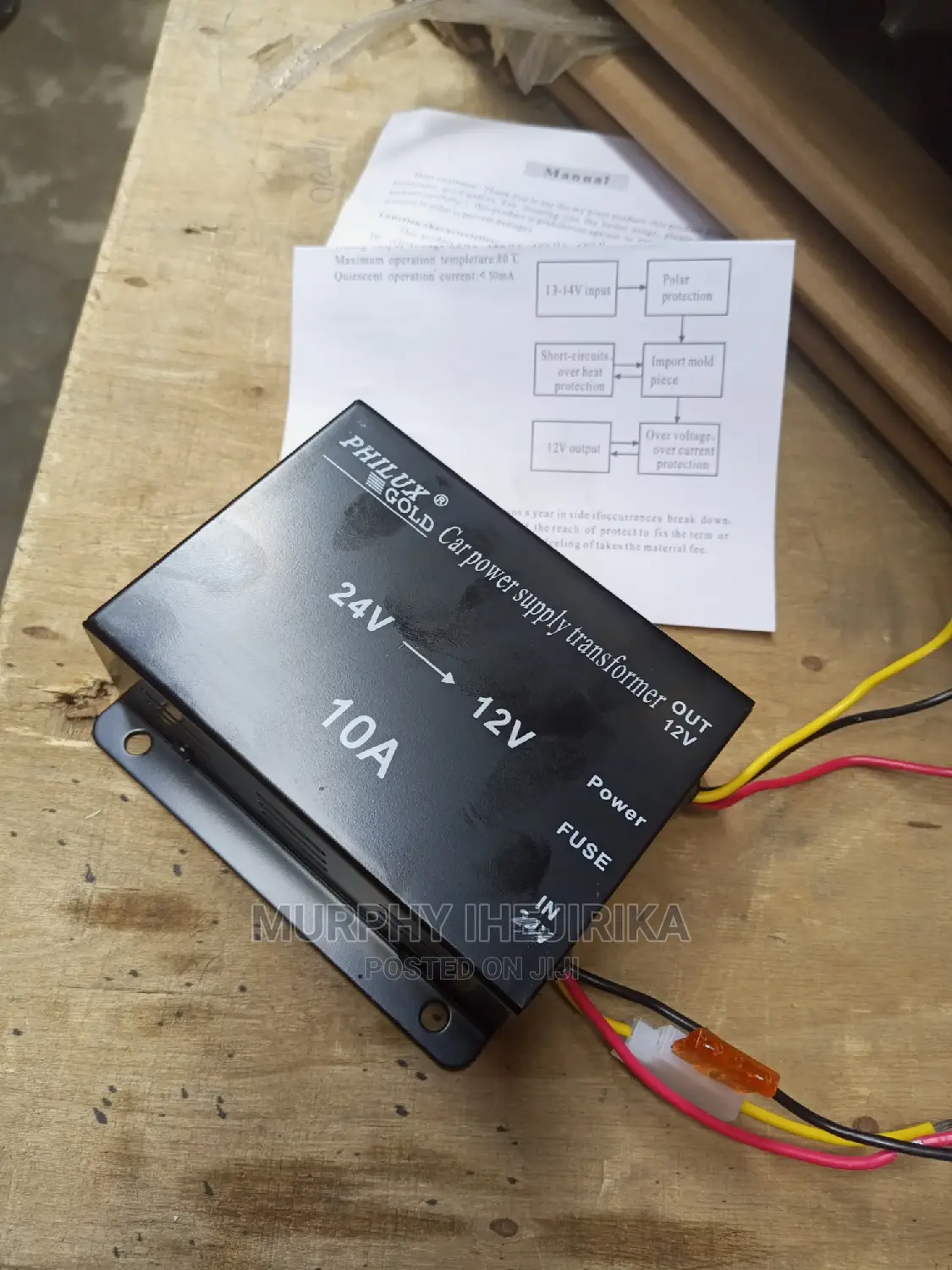 Dc Dc Converter 24V - 12V 10amps