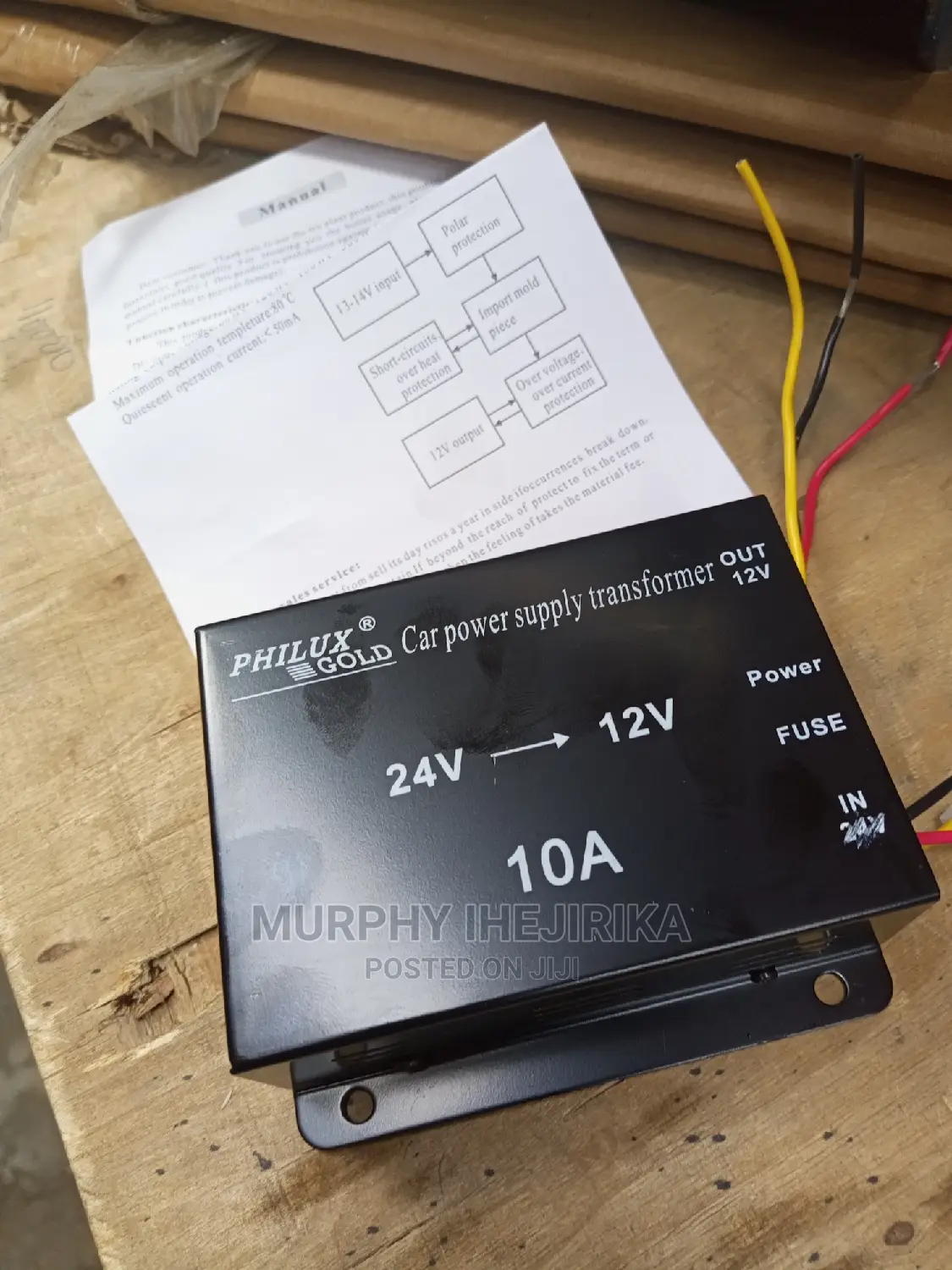 Dc Dc Converter 24V - 12V 10amps