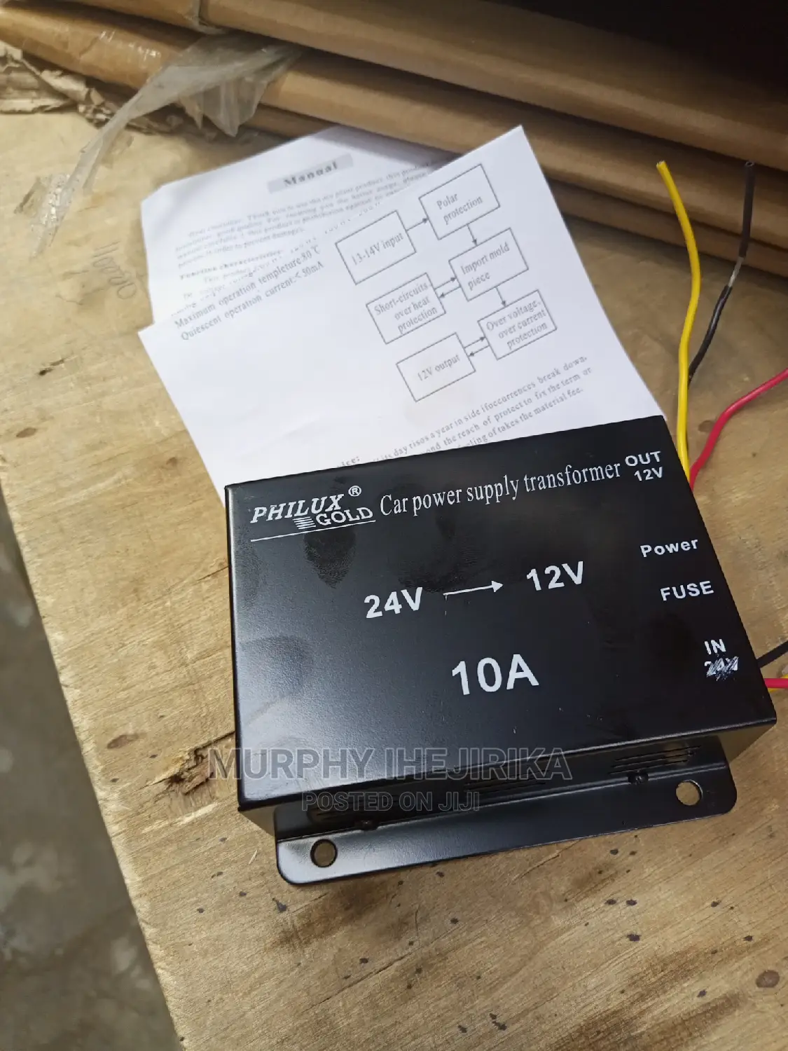 Dc Dc Converter 24V - 12V 10amps