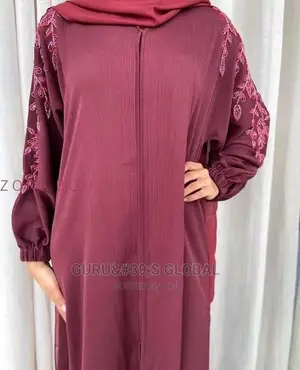 Dubai Material Zoom Abaya