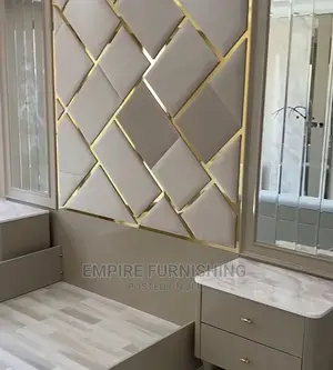 Lovely Bed Frame High Head Board