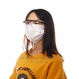 Safety Goggles Clear Anti-Droplet/Anti-Scratch Safety Glass