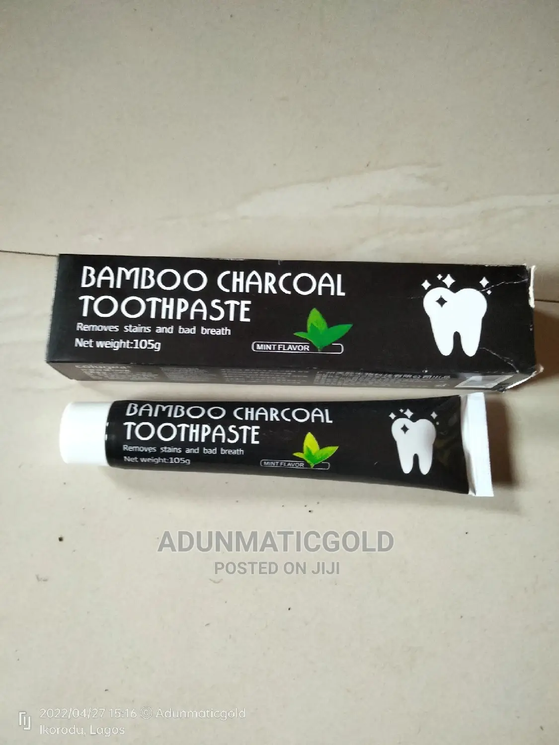 Bamboo Charcoal Toothpaste