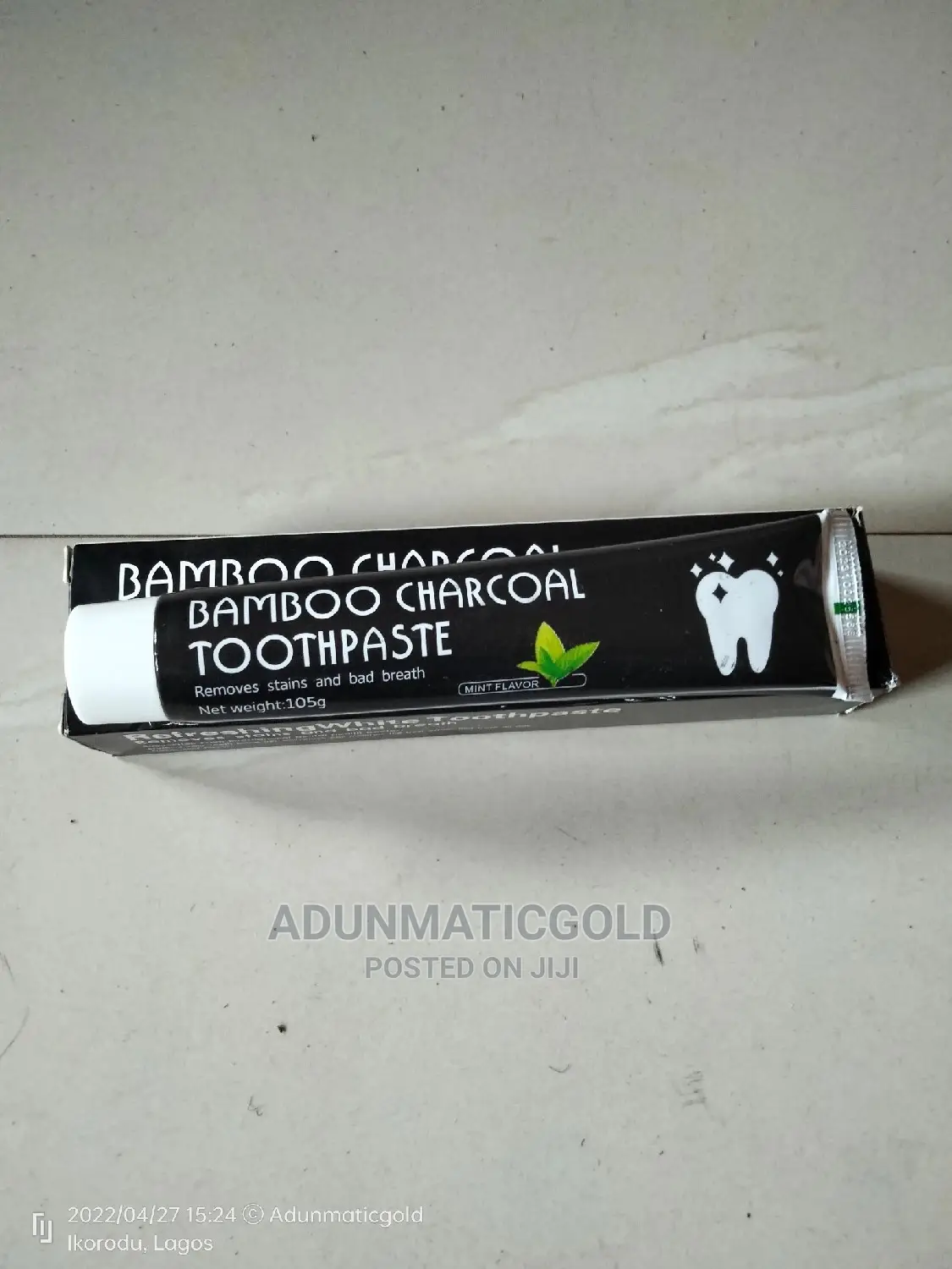 Bamboo Charcoal Toothpaste