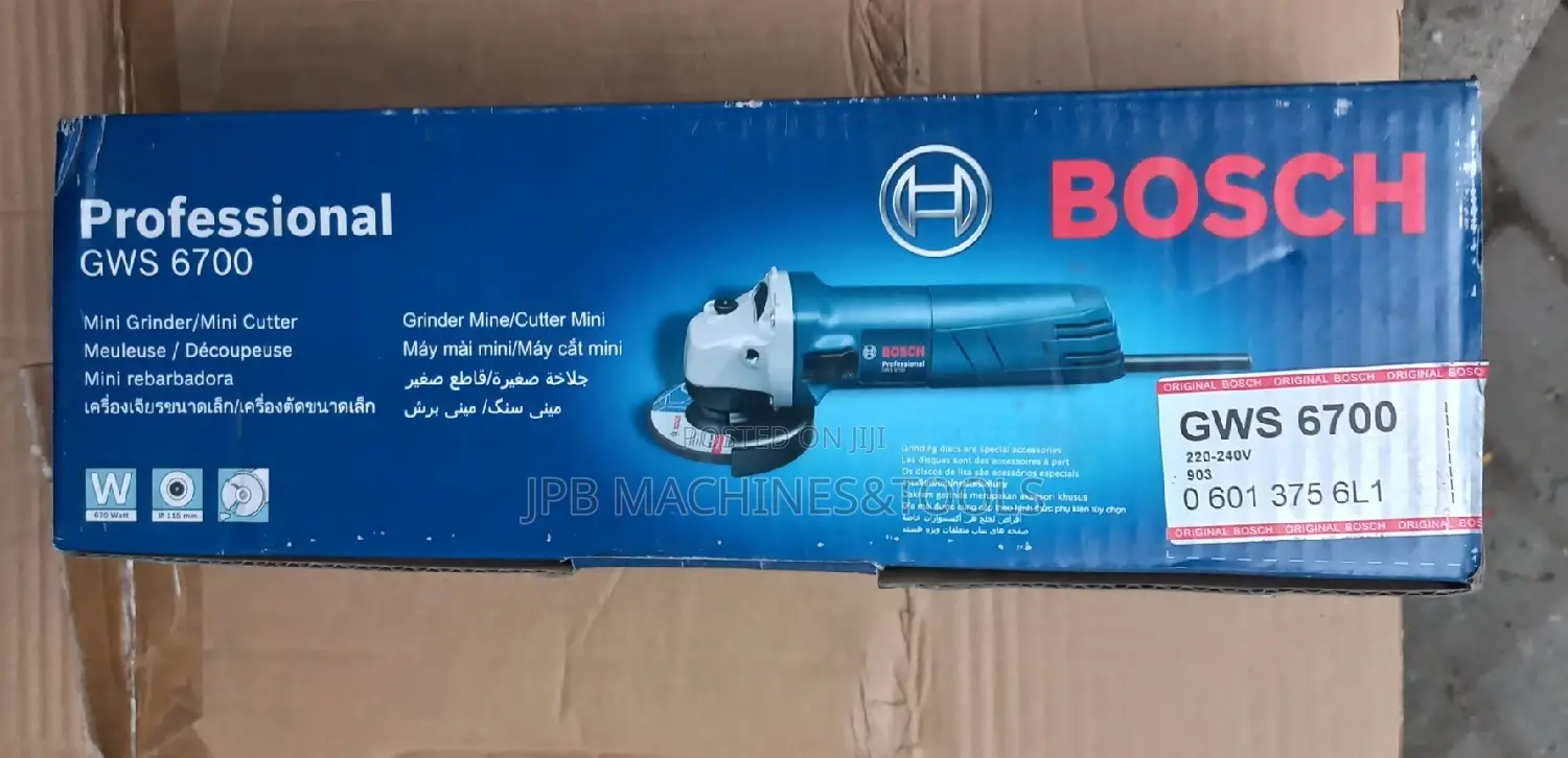 GWS 6700 Bosch Angle Grinding