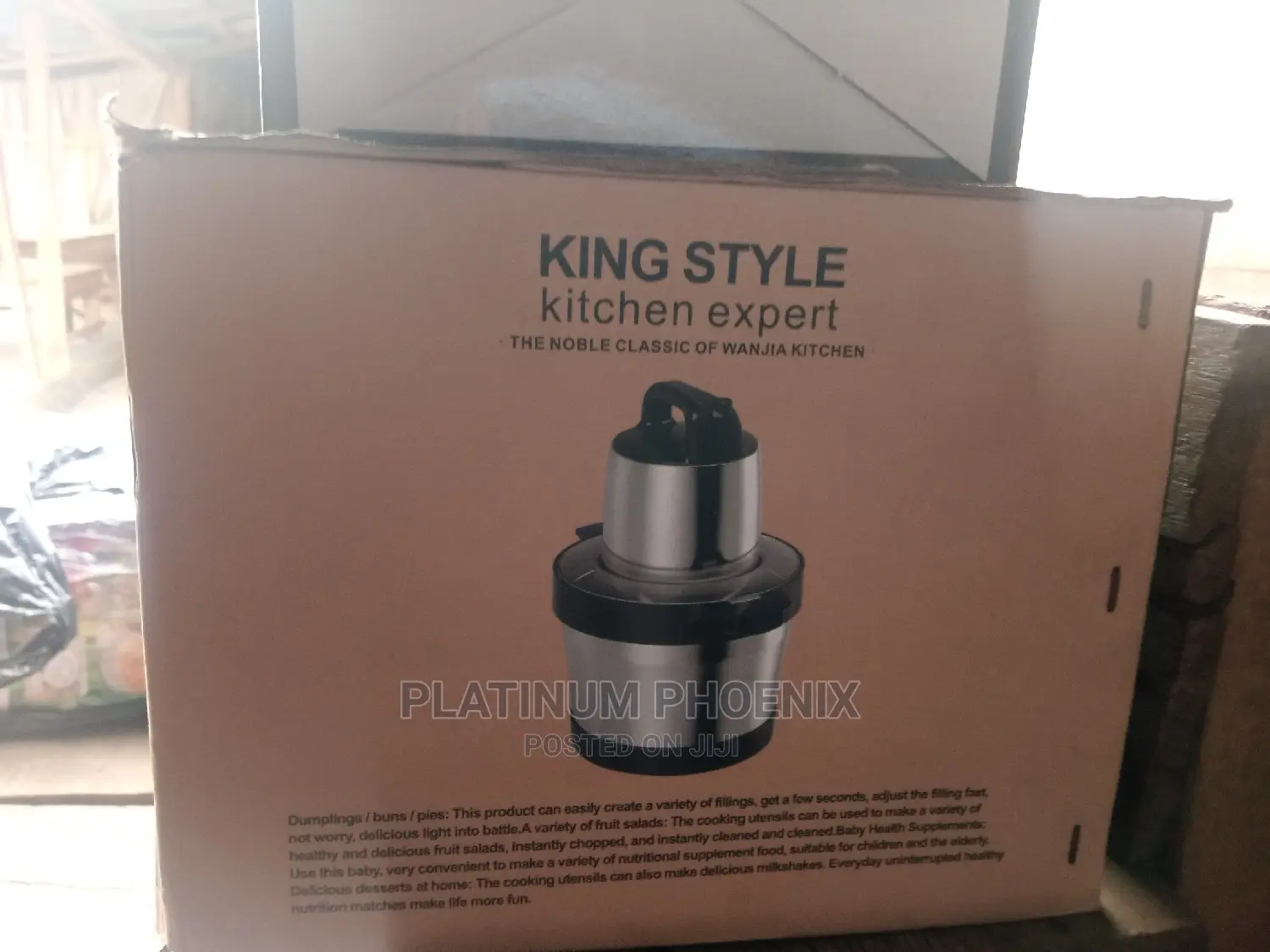 6L King Style Food Processor